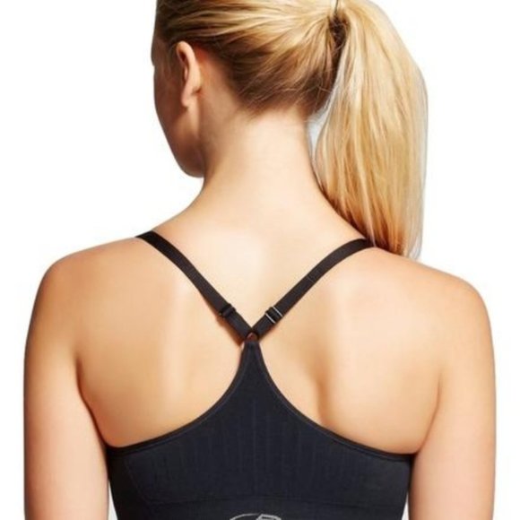Champion C9 Seamless Cami Sports Bra, Black, XS - Picture 2 of 7